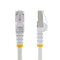 StarTech.com 5m CAT6a Snagless RJ45 Ethernet White Cable with Strain Reliefs - ONE CLICK SUPPLIES