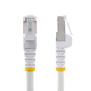 StarTech.com 7m CAT6a Snagless RJ45 Ethernet White Cable with Strain Reliefs - ONE CLICK SUPPLIES