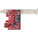 StarTech.com 2 Port 6Gbps PCIe SATA Expansion Card - ONE CLICK SUPPLIES