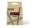 Epson LK-4RBF Black on Fluorescent Red Tape Cartridge 12mm - C53S672099 - ONE CLICK SUPPLIES