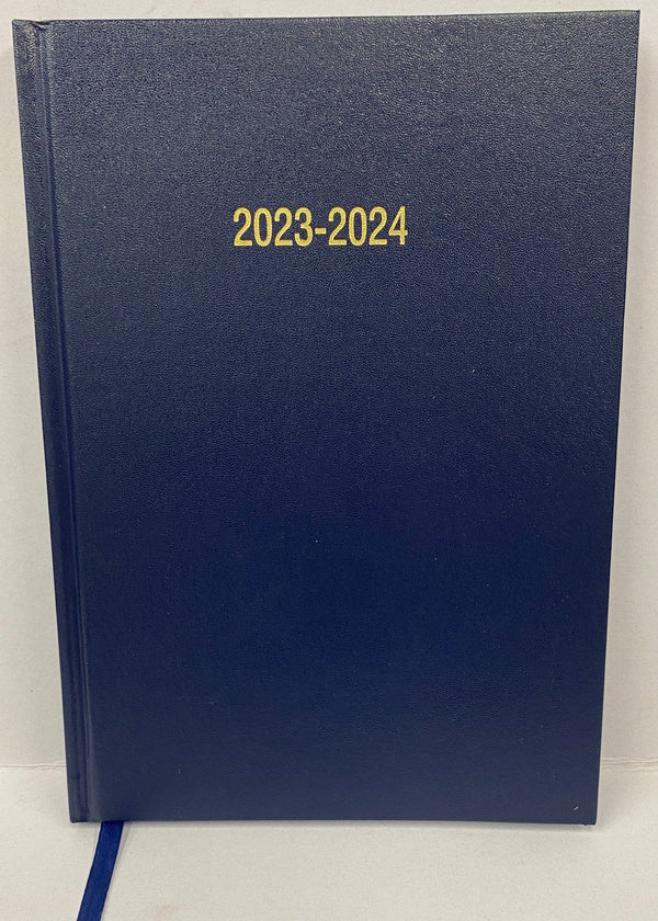 ValueX Academic A5 Week To View Diary 2023/2024 Blue A53 Blue - ONE CLICK SUPPLIES