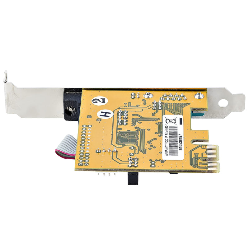 StarTech.com 2-Port RS232 PCI Express Serial Card 16C1050 UART - ONE CLICK SUPPLIES