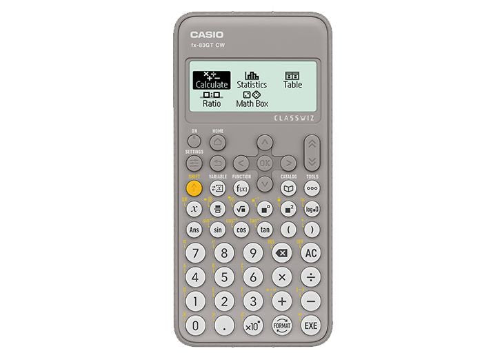 Casio Classwiz Scientific Calculator Grey  FX-83GTCW-GY-W-UT - ONE CLICK SUPPLIES