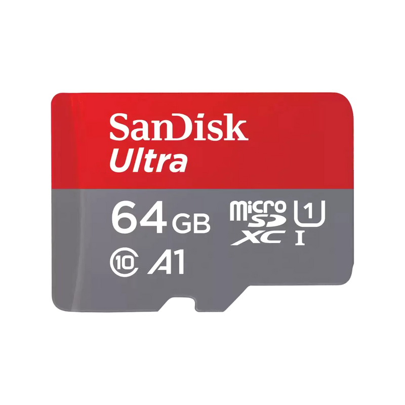 SanDisk Ultra 64GB SDXC UHS-I Class 10 Memory Card and Adapter - ONE CLICK SUPPLIES