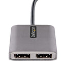 StarTech.com 2 Port USB C to Dual DisplayPort MST Hub 4K 60Hz - ONE CLICK SUPPLIES