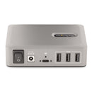 StarTech.com 10 Port USB-C Hub 8x USB-A and 2x USB-C Self-Powered with 65W Power Supply - ONE CLICK SUPPLIES