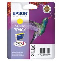 Epson T0804 Hummingbird Yellow Standard Capacity Ink Cartridge 7ml - C13T08044011 - ONE CLICK SUPPLIES