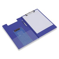 Rapesco Foldover Clipboard A4 Blue - VFDCB0L3 - ONE CLICK SUPPLIES