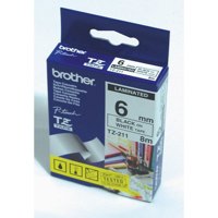 Brother Red On White Label Tape 9mm x 8m - TZE222 - ONE CLICK SUPPLIES