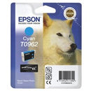 Epson T0962 Husky Cyan Standard Capacity Ink Cartridge 11ml - C13T09624010 - ONE CLICK SUPPLIES