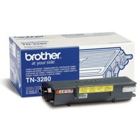 Brother Black Toner Cartridge 8k pages - TN3280 - ONE CLICK SUPPLIES