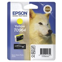 Epson T0964 Husky Yellow Standard Capacity Ink Cartridge 11ml - C13T09644010 - ONE CLICK SUPPLIES