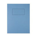 Silvine 9x7 inch/229x178mm Exercise Book 7mm Square 80 Pages Blue (Pack 10) - EX106 - ONE CLICK SUPPLIES