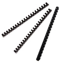 ValueX Binding Comb A4 19mm Black (Pack 100) 6202501 - ONE CLICK SUPPLIES