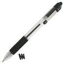 Zebra Z-Grip Retractable Ballpoint 1.0mm Tip Black (Pack 12) - 22210 - ONE CLICK SUPPLIES