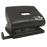 Rapesco Eco 2 Hole Punch Plastic 22 Sheet Black - 1086 - ONE CLICK SUPPLIES