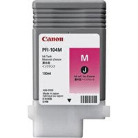 Canon PFI104M Magenta Standard Capacity Ink Cartridge 130ml - 3631B001 - ONE CLICK SUPPLIES