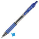 Zebra Sarasa Retractable Gel Rollerball Pen 0.7mm Tip 0.5mm Line Blue (Pack 12) - 46820 - ONE CLICK SUPPLIES