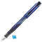 Zebra Fuente Disposable Fountain Pen Blue (Pack 12) - 69482 - ONE CLICK SUPPLIES