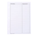 Goldine A5 Address Book Refill 30 Sheets - GA5/RZ - ONE CLICK SUPPLIES