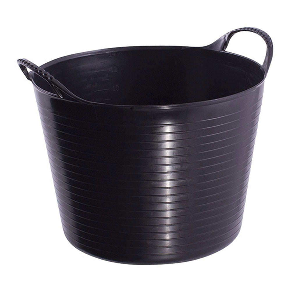 Red Gorilla {Tubtrug} Black Recycled Tub Large 38 Litre - ONE CLICK SUPPLIES