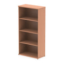 Impulse 1600mm Bookcase Beech I000051 - ONE CLICK SUPPLIES