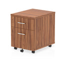 Dynamic Impulse 2 Drawer Mobile Pedestal Walnut I000124 - ONE CLICK SUPPLIES