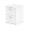 Impulse 2 Drawer Filing Cabinet White I000192 - ONE CLICK SUPPLIES