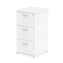 Impulse 3 Drawer Filing Cabinet White I000193 - ONE CLICK SUPPLIES