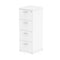 Impulse 4 Drawer Filing Cabinet White I000194 - ONE CLICK SUPPLIES