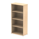 Dynamic Impulse 1600mm Bookcase Maple I000231 - ONE CLICK SUPPLIES