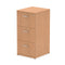 Impulse 3 Drawer Filing Cabinet Oak I000781 - ONE CLICK SUPPLIES