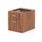 Dynamic Impulse 2 Drawer Fixed Pedestal Walnut I001639 - ONE CLICK SUPPLIES