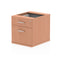 Impulse 2 Drawer Fixed Pedestal Beech I001640 - ONE CLICK SUPPLIES