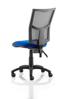 Eclipse Plus II Mesh Chair Blue KC0168 - ONE CLICK SUPPLIES