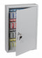 Phoenix Commercial Key Cabinet 64 Hook Key Lock Light Grey KC0602K - ONE CLICK SUPPLIES