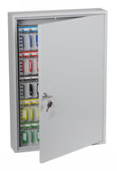 Phoenix Commercial Key Cabinet 100 Hook Key Lock Light Grey KC0603K - ONE CLICK SUPPLIES