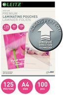 Leitz iLAM Premium Laminating Pouches A4 125 Microns (Pack 100) 74810000 - ONE CLICK SUPPLIES