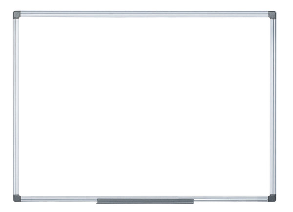 Bi-Office Maya Double Sided Magnetic Whiteboard Laquered Steel Aluminium Frame 900x600mm - MA0314750 - ONE CLICK SUPPLIES