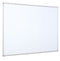 Bi-Office Maya Non Magnetic Melamine Whiteboard Grey Plastic Frame 600x450mm - MB0412186 - ONE CLICK SUPPLIES