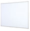 Bi-Office Maya Non Magnetic Melamine Whiteboard Grey Plastic Frame 600x450mm - MB0412186 - ONE CLICK SUPPLIES