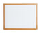 Bi-Office Earth-It Non Magnetic Melamine Whiteboard Oak Wood Frame 1200x900mm - MB14002318 - ONE CLICK SUPPLIES