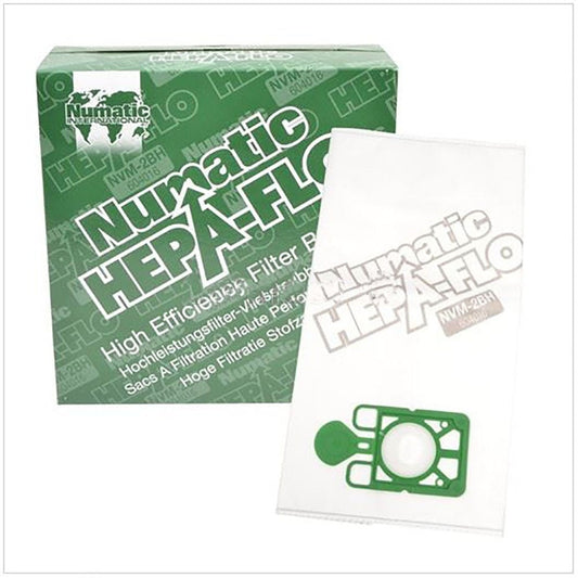 Numatic Henry NVM-2BH 3 Layer Hepaflo Filter Dust Bag High efficiency {Charles & George} Pack 10 - ONE CLICK SUPPLIES