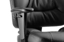 Galaxy Chair Black Leather OP000068 - ONE CLICK SUPPLIES