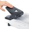 Rapesco 835 2 Hole Punch Metal 40 Sheet Black - PF800AB1 - ONE CLICK SUPPLIES