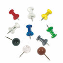 Bi-Office Push Pins Assorted Colours (Pack 200) - PI0324 - ONE CLICK SUPPLIES