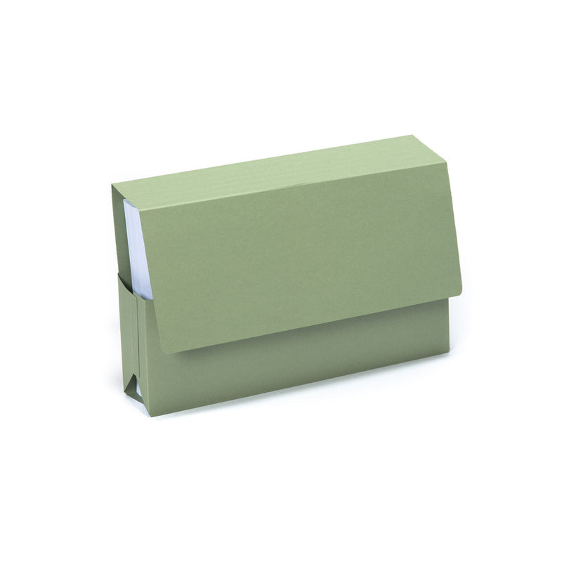 Guildhall Probate Wallet Manilla Foolscap 315gsm Green (Pack 25) - PRW2-GRNZ - ONE CLICK SUPPLIES