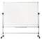 Bi-Office Earth-It Mobile Whiteboard Non Magnetic 1500x1200mm Silver - RQR0421 - ONE CLICK SUPPLIES