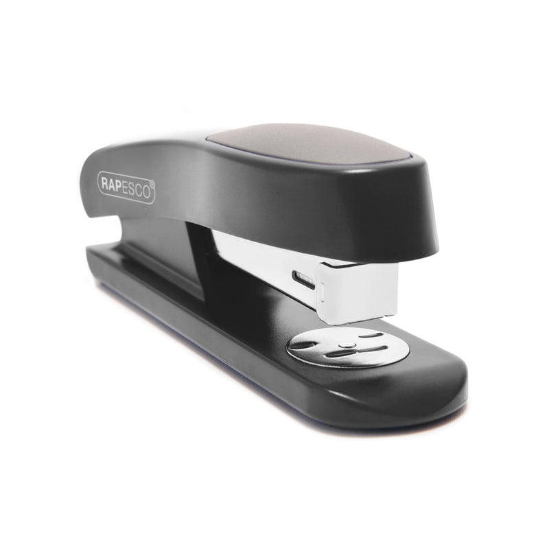 Rapesco Sting Ray Half Strip Stapler 50 Sheets Black - RR7260B3 - ONE CLICK SUPPLIES