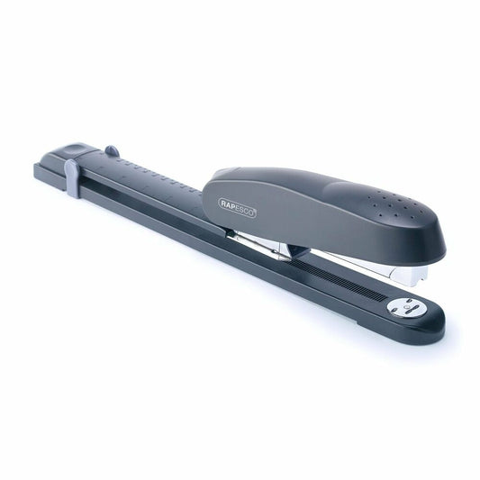 Rapesco 790 Long Arm Stapler Capacity 50 Sheets Charcoal R79026A3 - ONE CLICK SUPPLIES